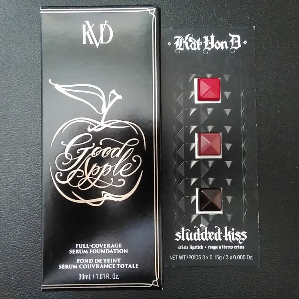 NEW KVD Good Apple Full-Coverage Transfer-Proof Serum Foundation - Light 010